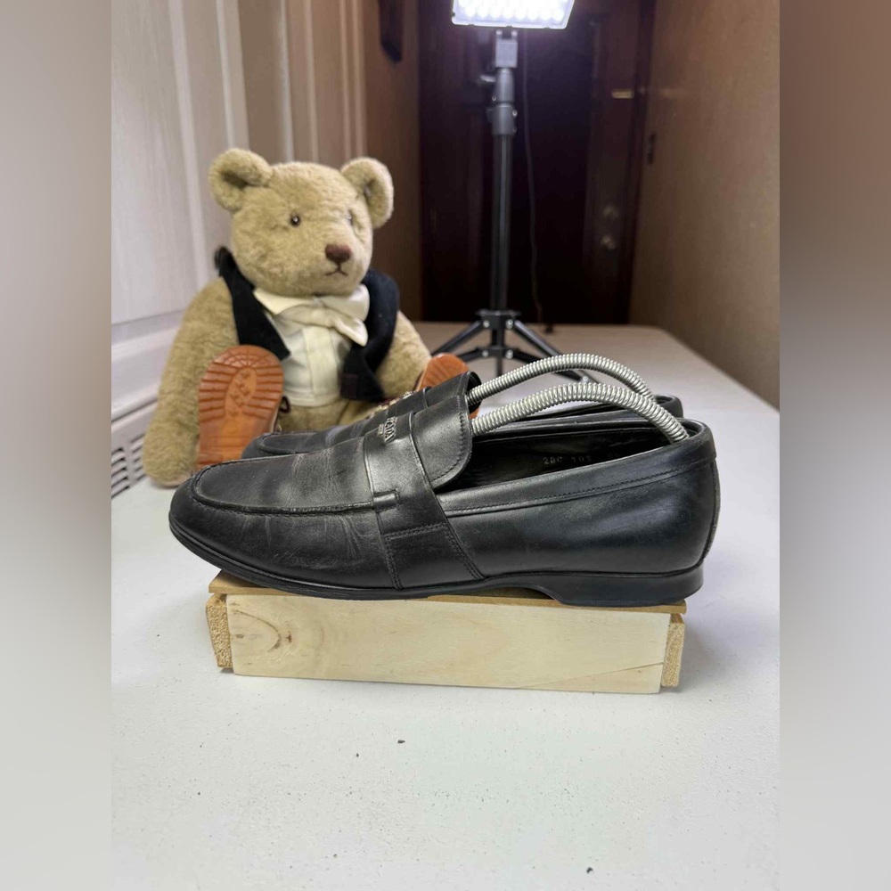 PRADA Milano Black Leather Driver Loafers Size US 9.5 / UK 8.5 - Picture 15 of 15